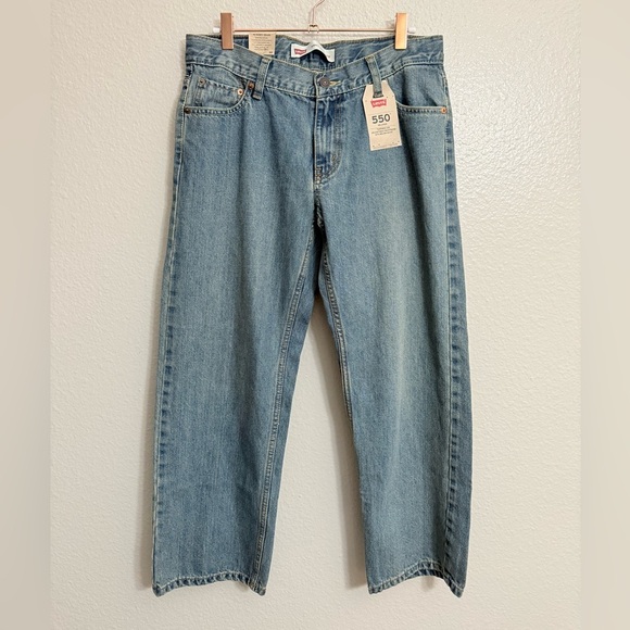 Levi’s 550 Relaxed Tapered Husky Boy Jeans - Picture 1 of 7